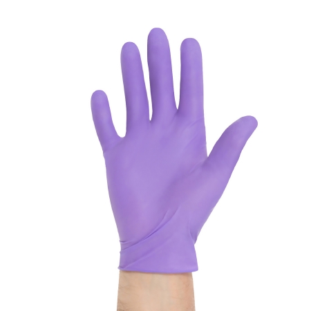 Glove Exam Purple Nitrile-Xtra™ Small NonSterile Nitrile Extended Cuff Length Textured Fingertips Purple Chemo Tested (50/BX 10BX/CS) by O&M Halyard  ID 50601